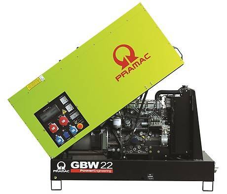 картинка Дизельный генератор Pramac GBW22P, 400V, в кожухе от компании Нова Механика